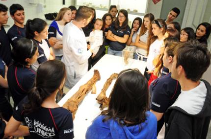 Professor de ensino médio elogia plano de visita orientada
