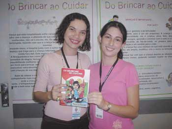 Pacientes infantis: Cartilha recomenda brincadeiras